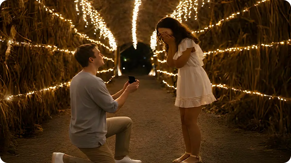 Propuestas matrimoniales en las estacas